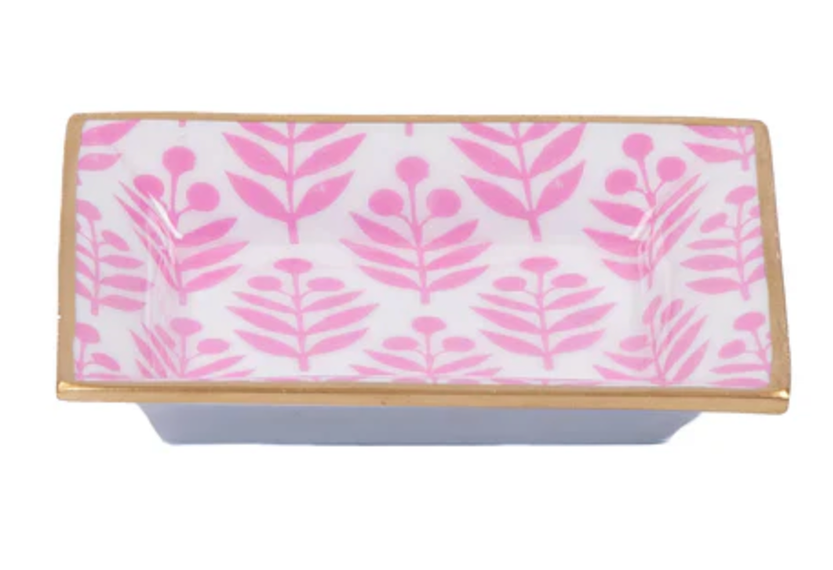 Lottie enameled Landry Tray