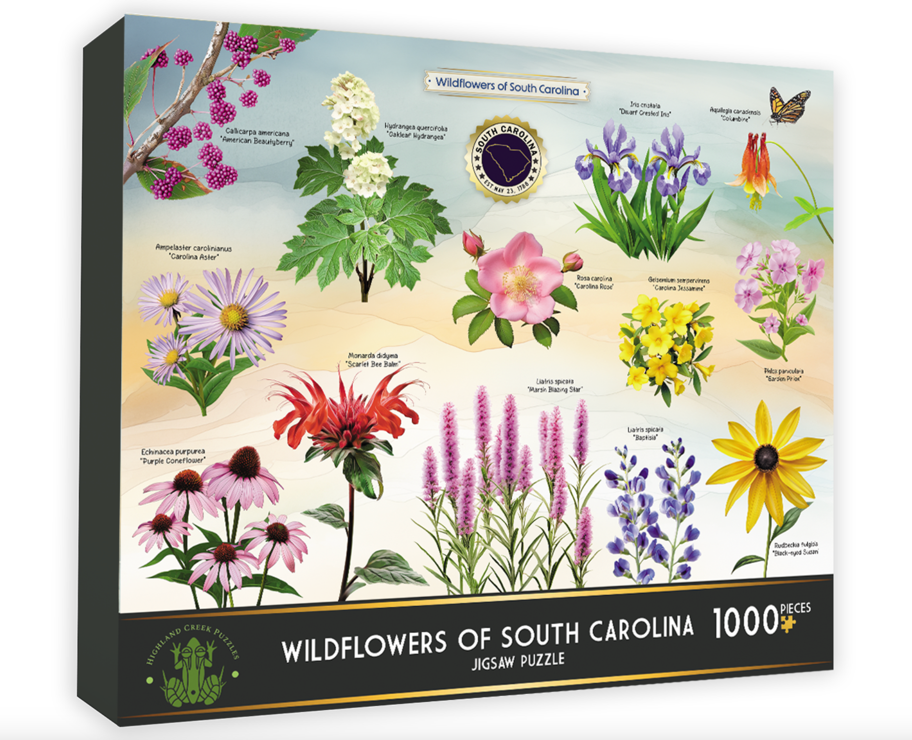 Wildflowers of South Carolina Jigsaw Puzzle