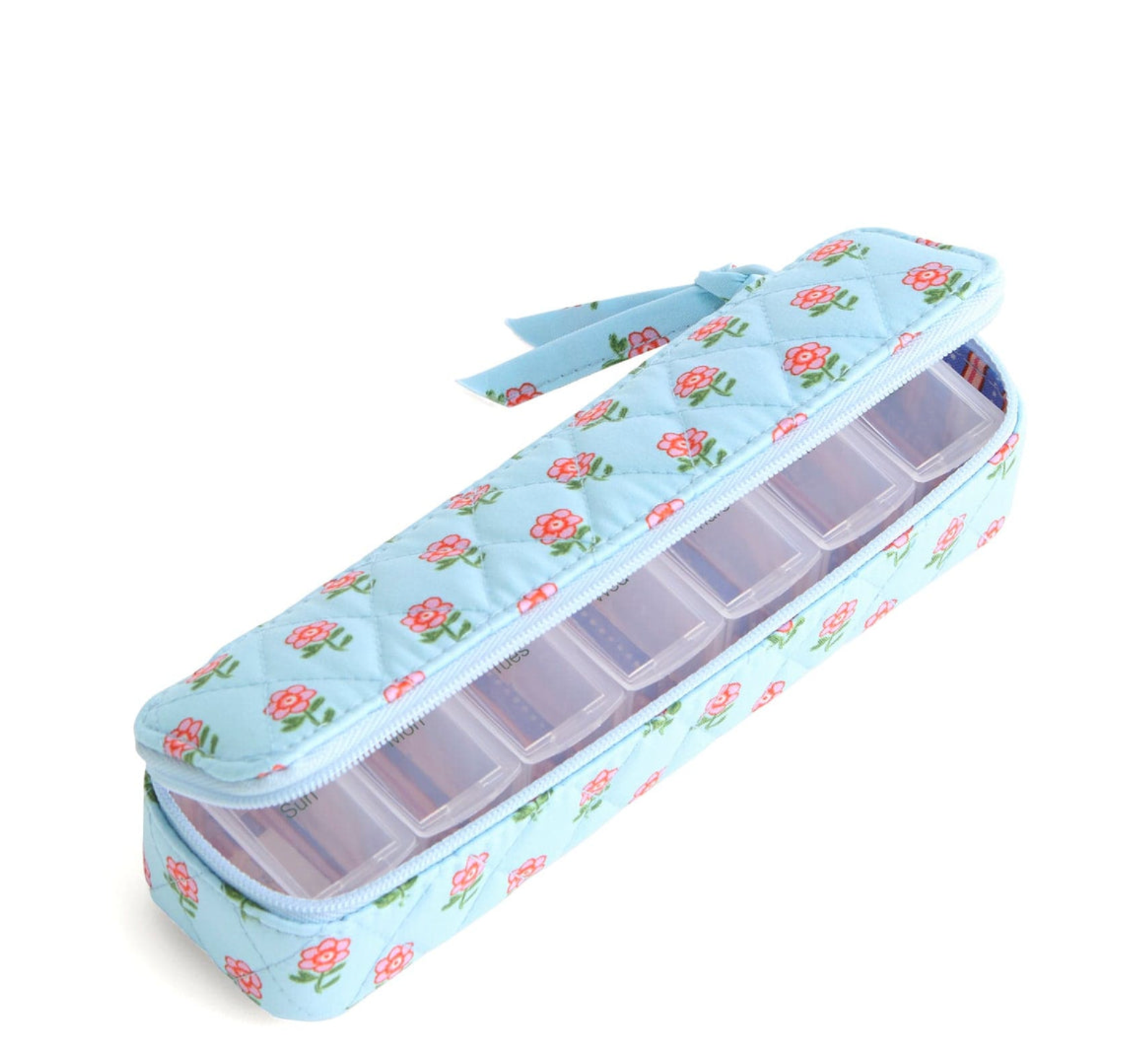 Vera Bradley Travel Pill Case- Daffodil Ditsy