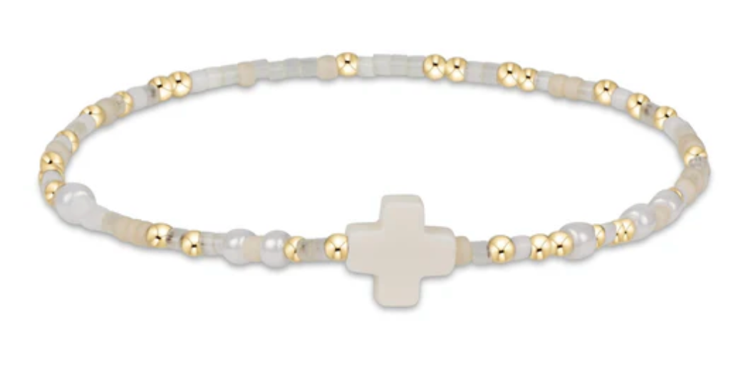 Enewton egirl Hope Unwritten Signature Cross Bracelet
