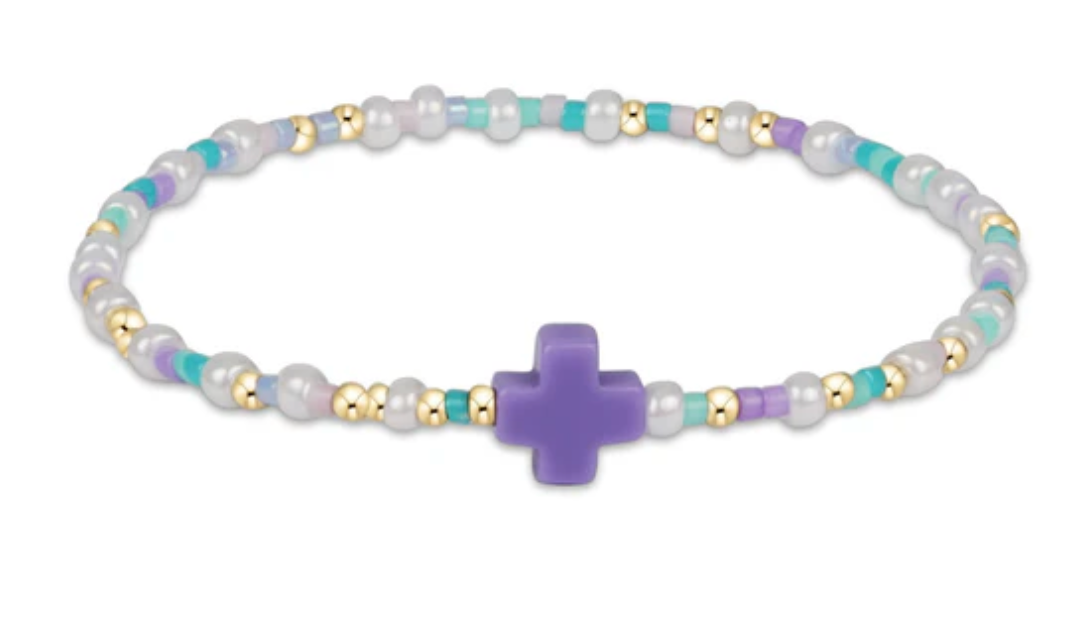 Enewton egirl Hope Unwritten Signature Cross Bracelet