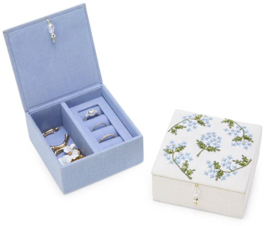 Hydrangea Small Jewelry Box