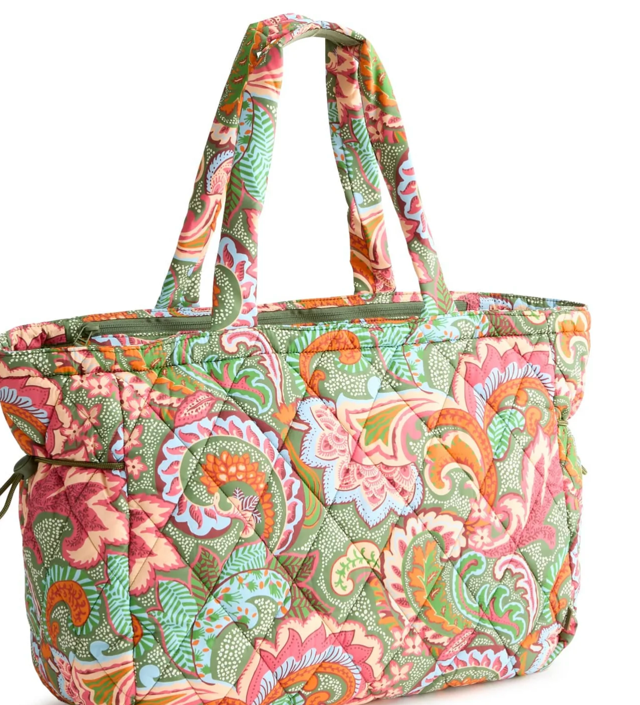 Knollton Travel Tote- Leaf Me Not Paisley