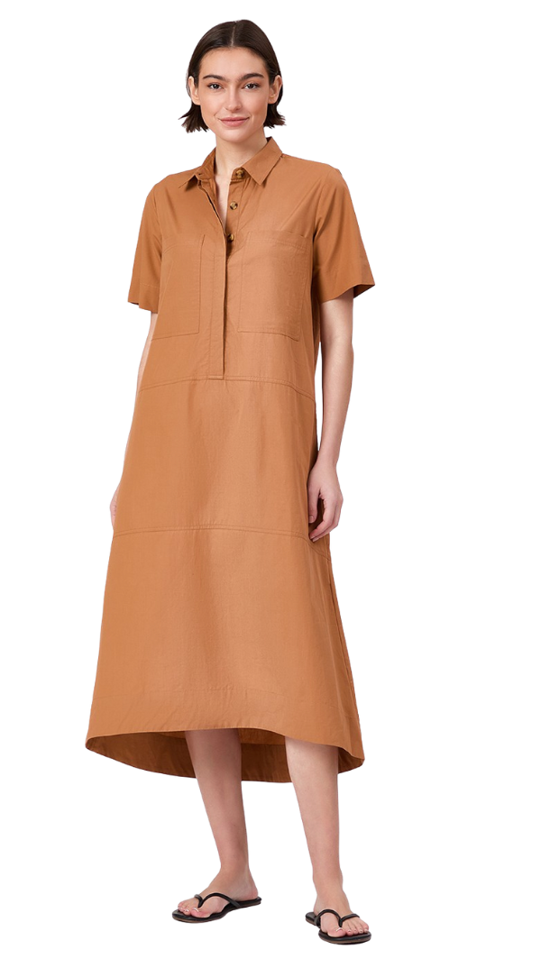 City Dress, Cashew
