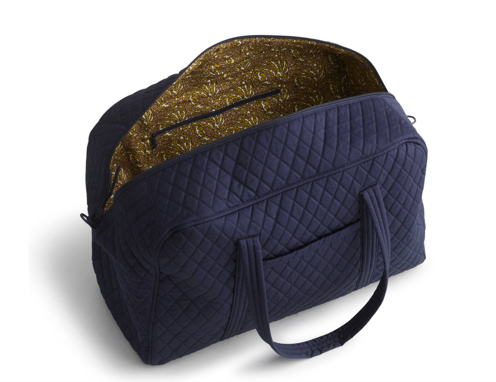 Vera Bradley Large Miramar Weekender- Peacoat in Premium Cotton