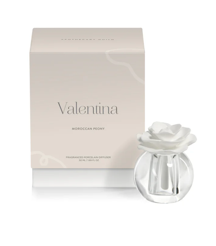 Valentina Crystal Ball Diffuser- Moroccan Peony 50ml