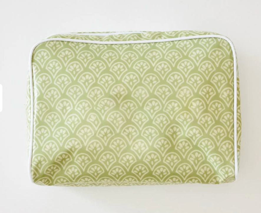 Large Patterned Toiletry Bag