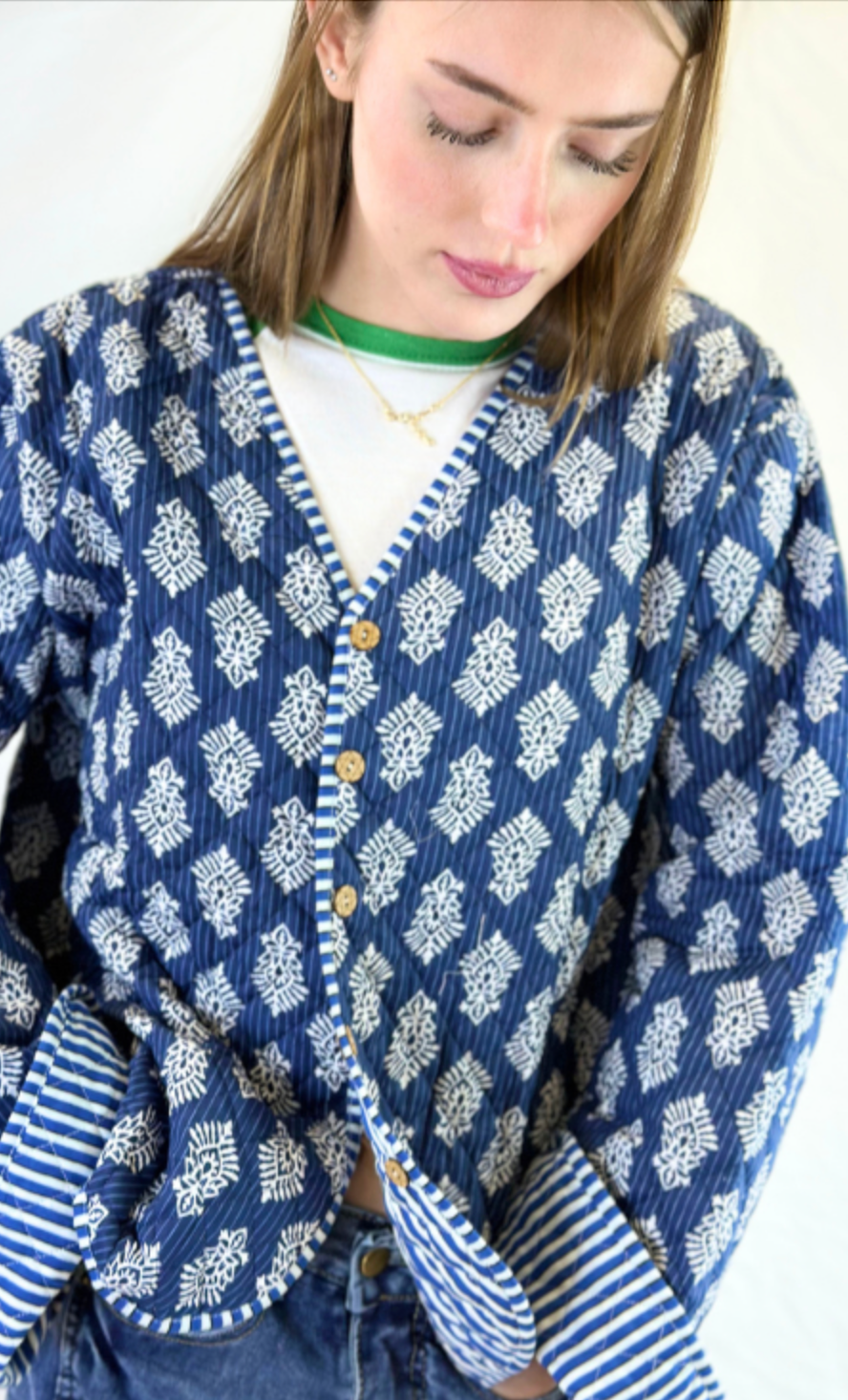 ZOIE JACKET - BLUE