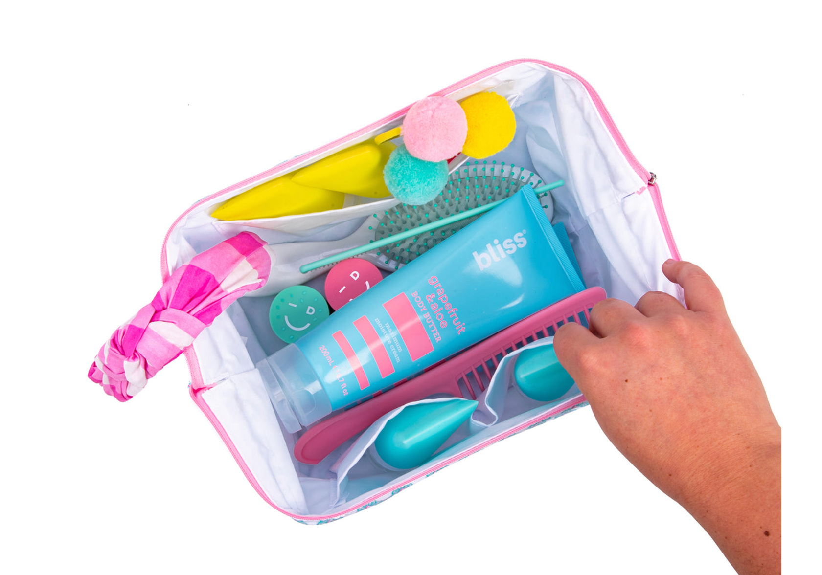 SCOUT BIG MOUTH MAKEUP BAG- LOST AND HOUND