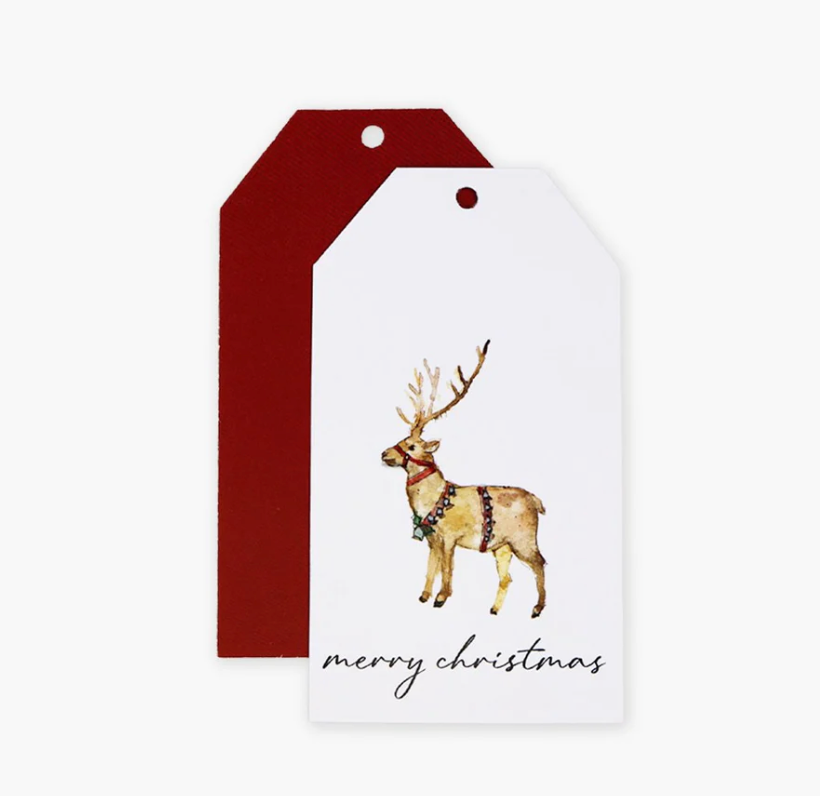 REINDEER GIFT TAGS
