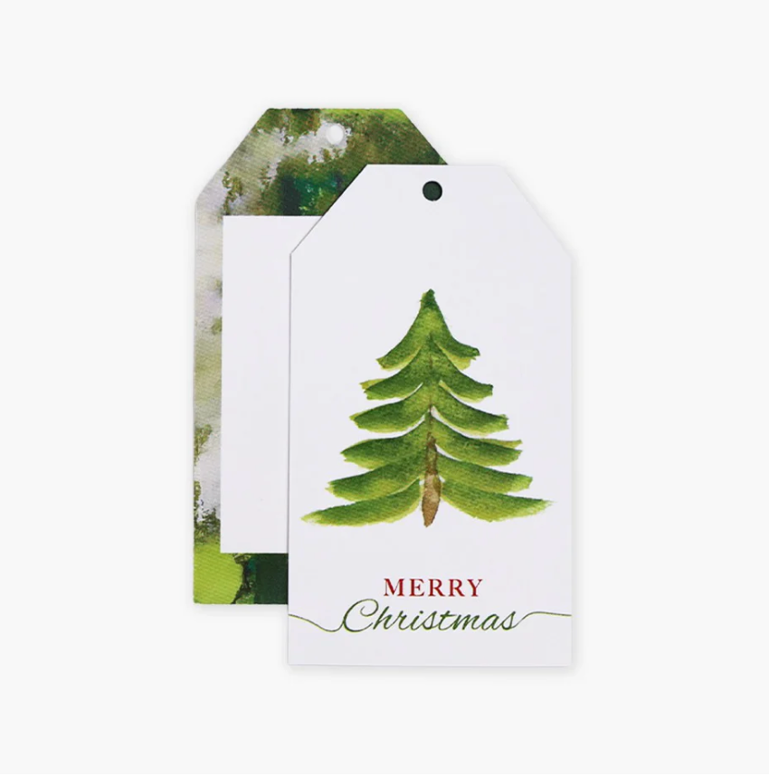 CHRISTMAS TREE GIFT TAGS