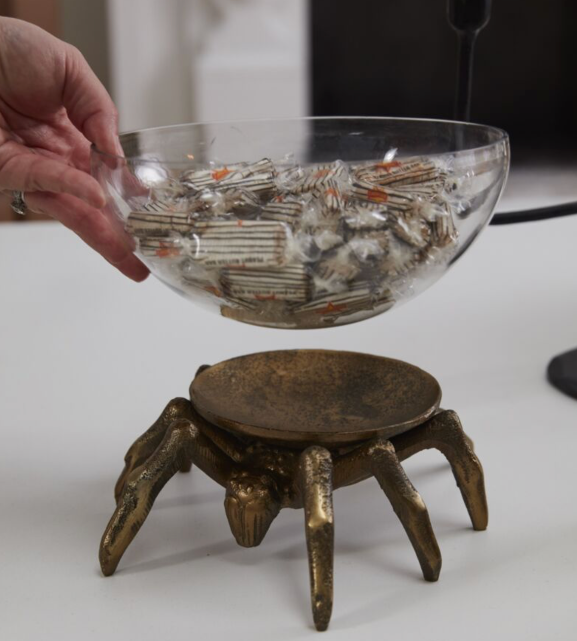 ARACHNID SERVING BOWL