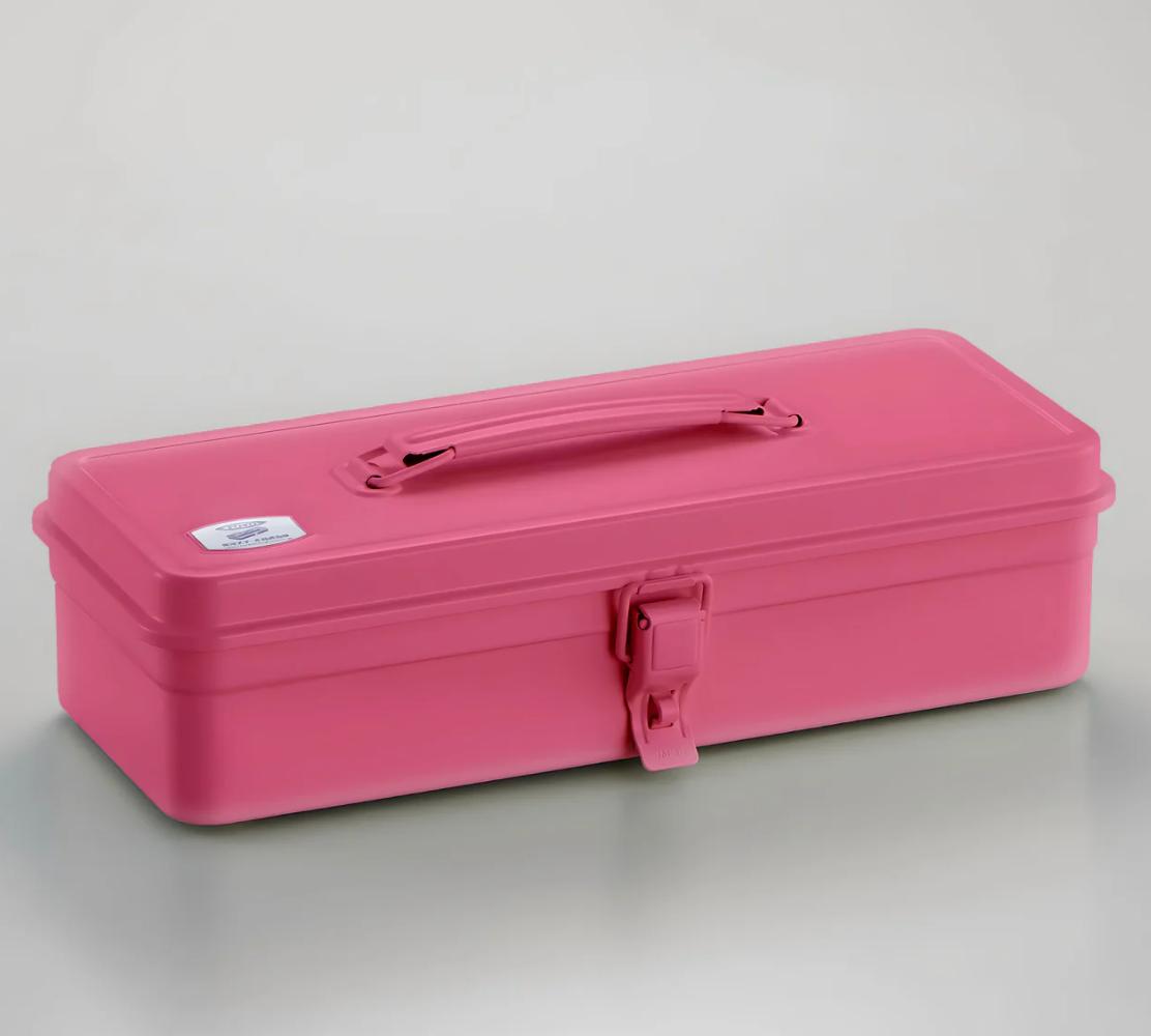 Steel Toolbox- flat lid