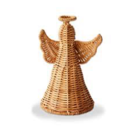 Rattan Angel Decor Small