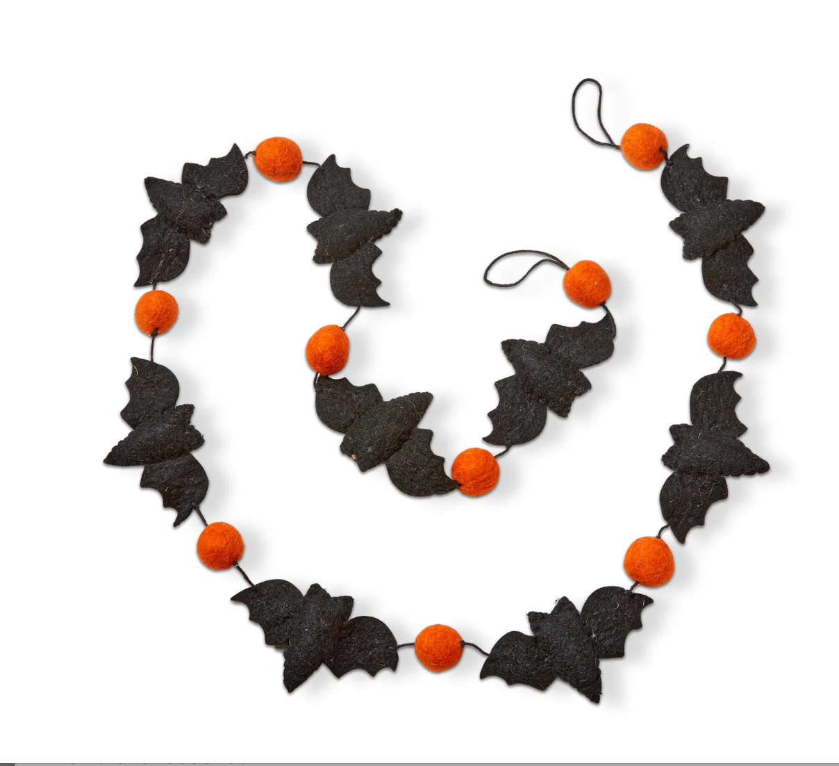 Bat Wool Felt Garland
