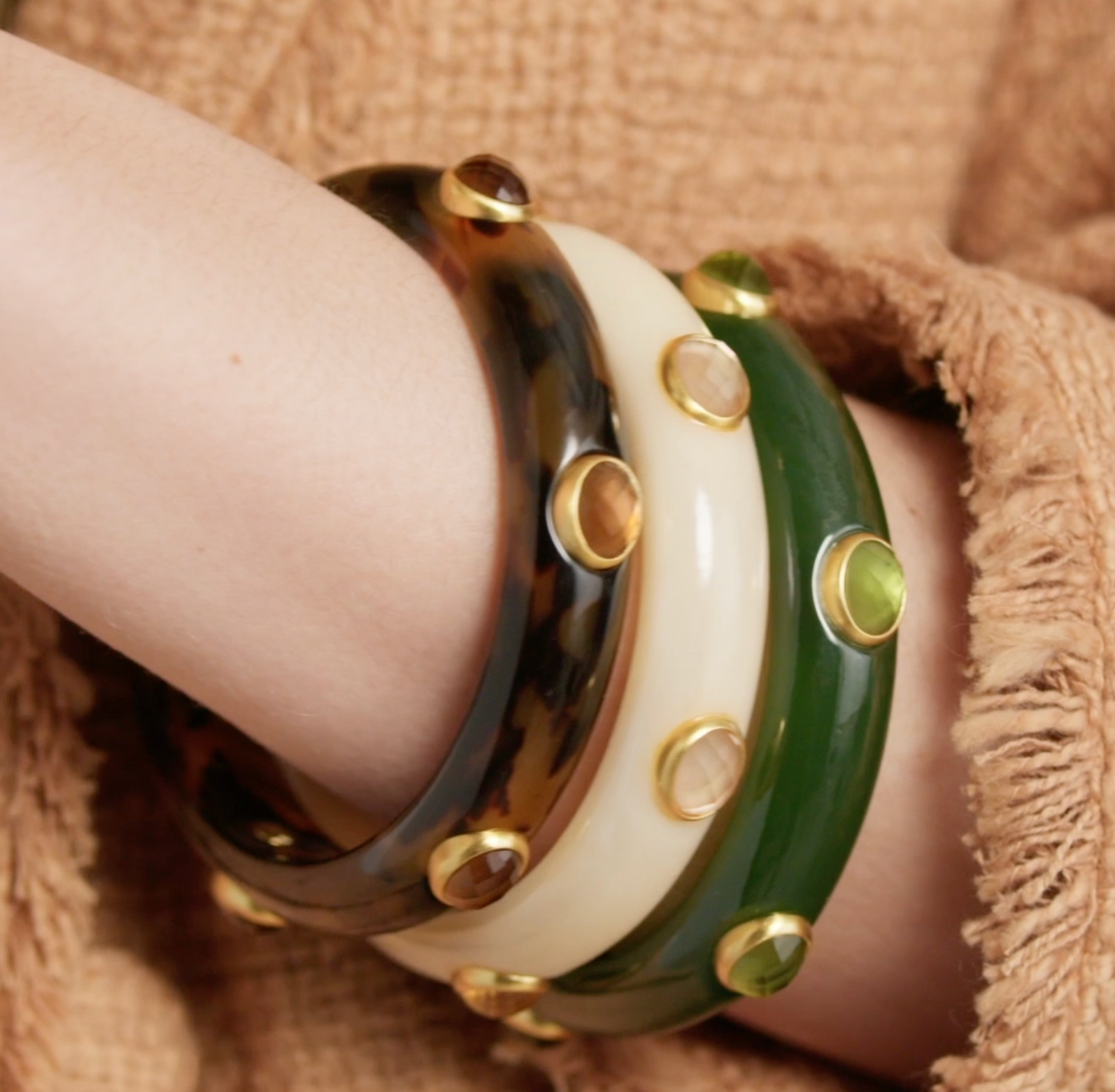 Carnaby Stone Bangle