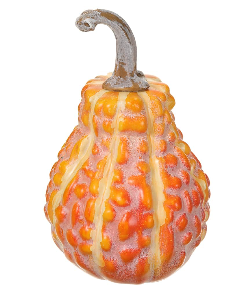 Textured Gourd  Yellow Green