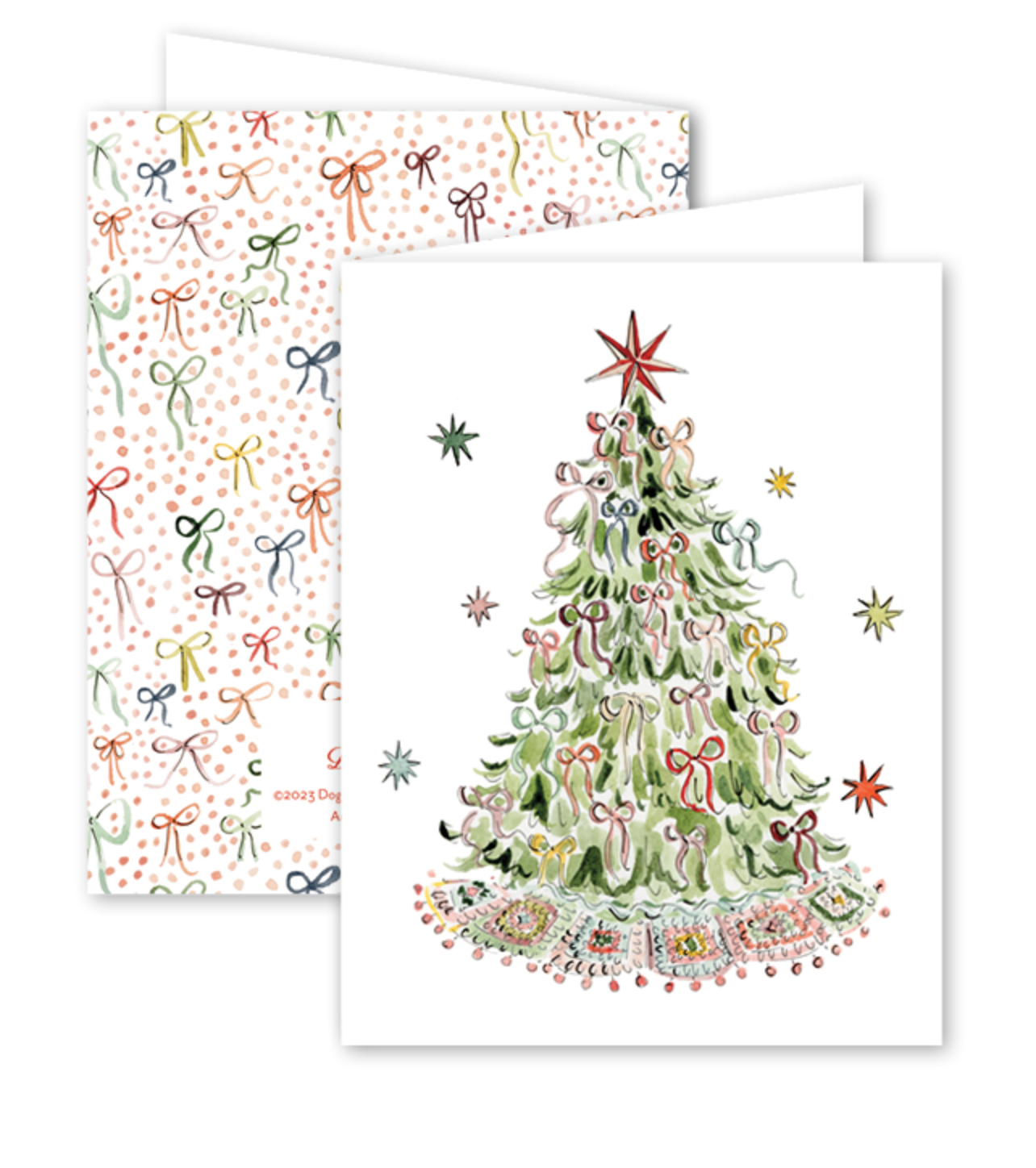 Paper Chain Tree Boxed Set - 8 Cards & Envelope