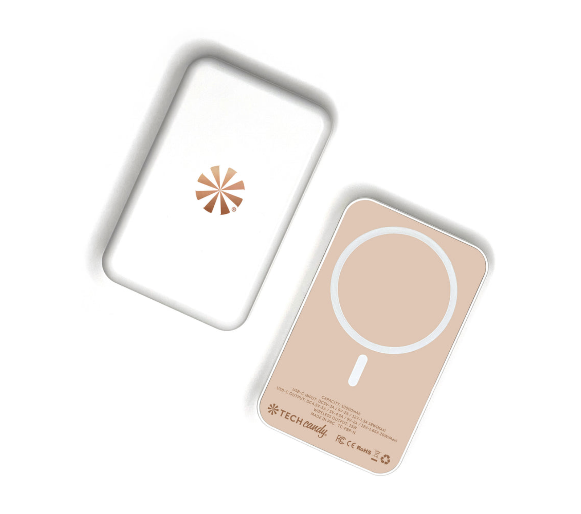 PIGGY BACK POWER MAGNETIC BATTERY : NATURAL