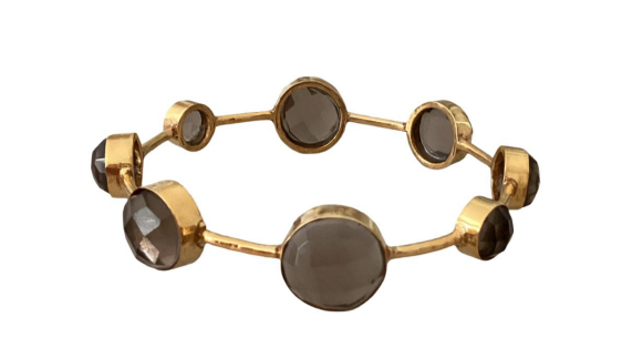 Caruso Bangle Smokey Quartz
