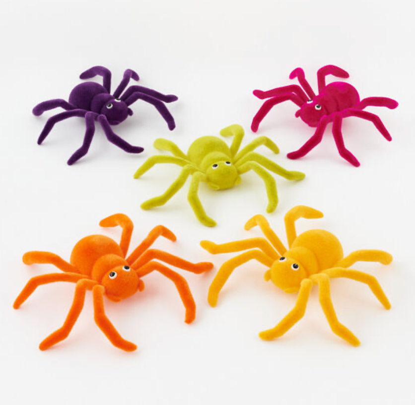 Flocked Spider
