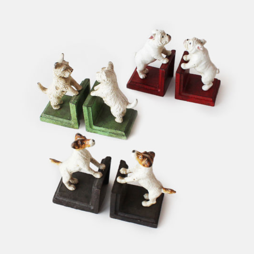 Dog Bookends