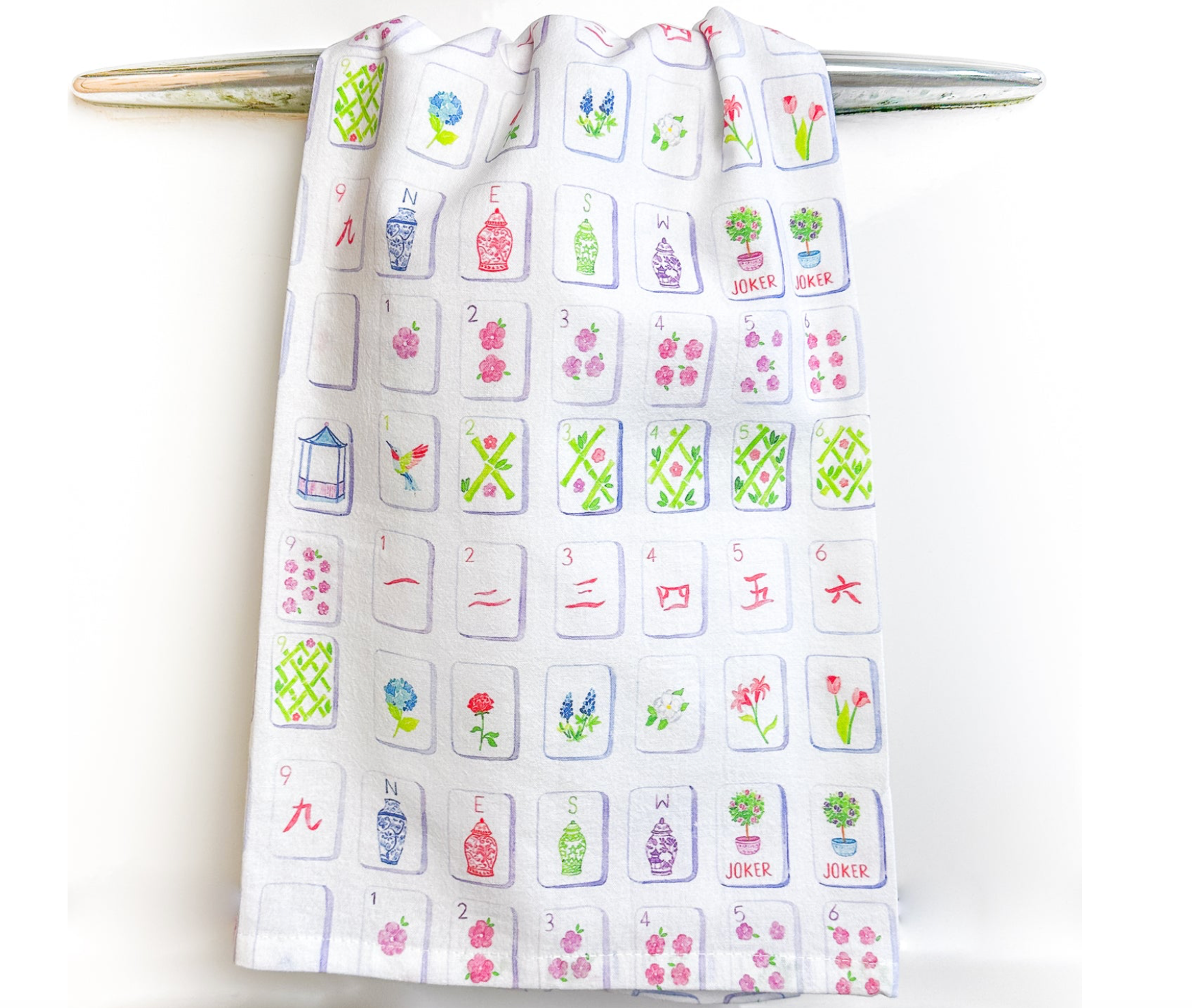 MAHJONG TEA TOWEL