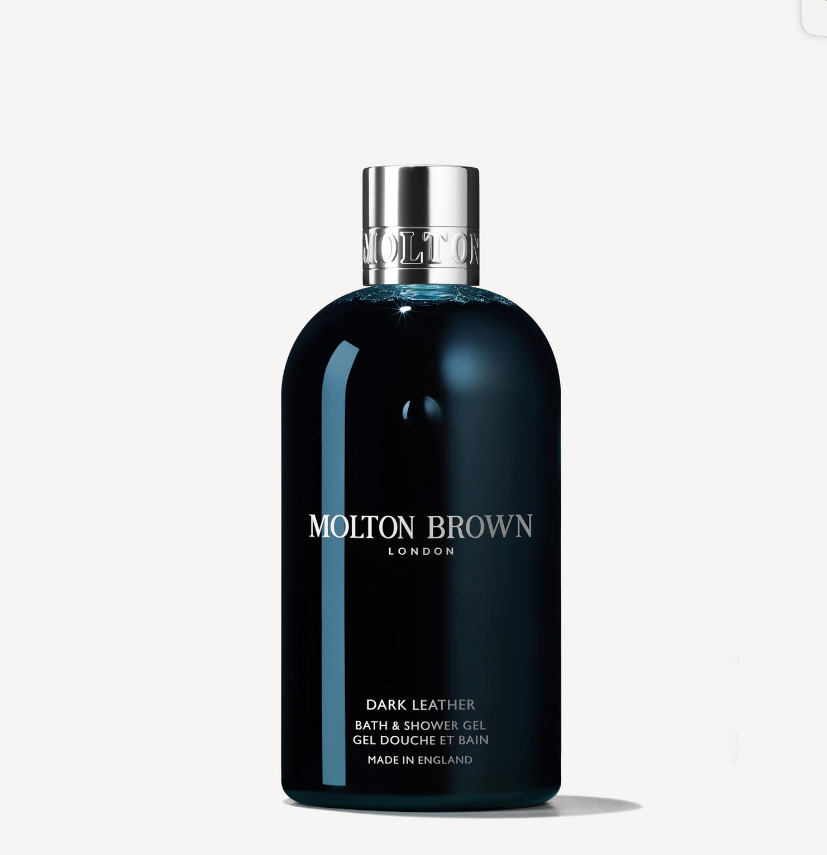 Dark Leather Bath & Shower Gel