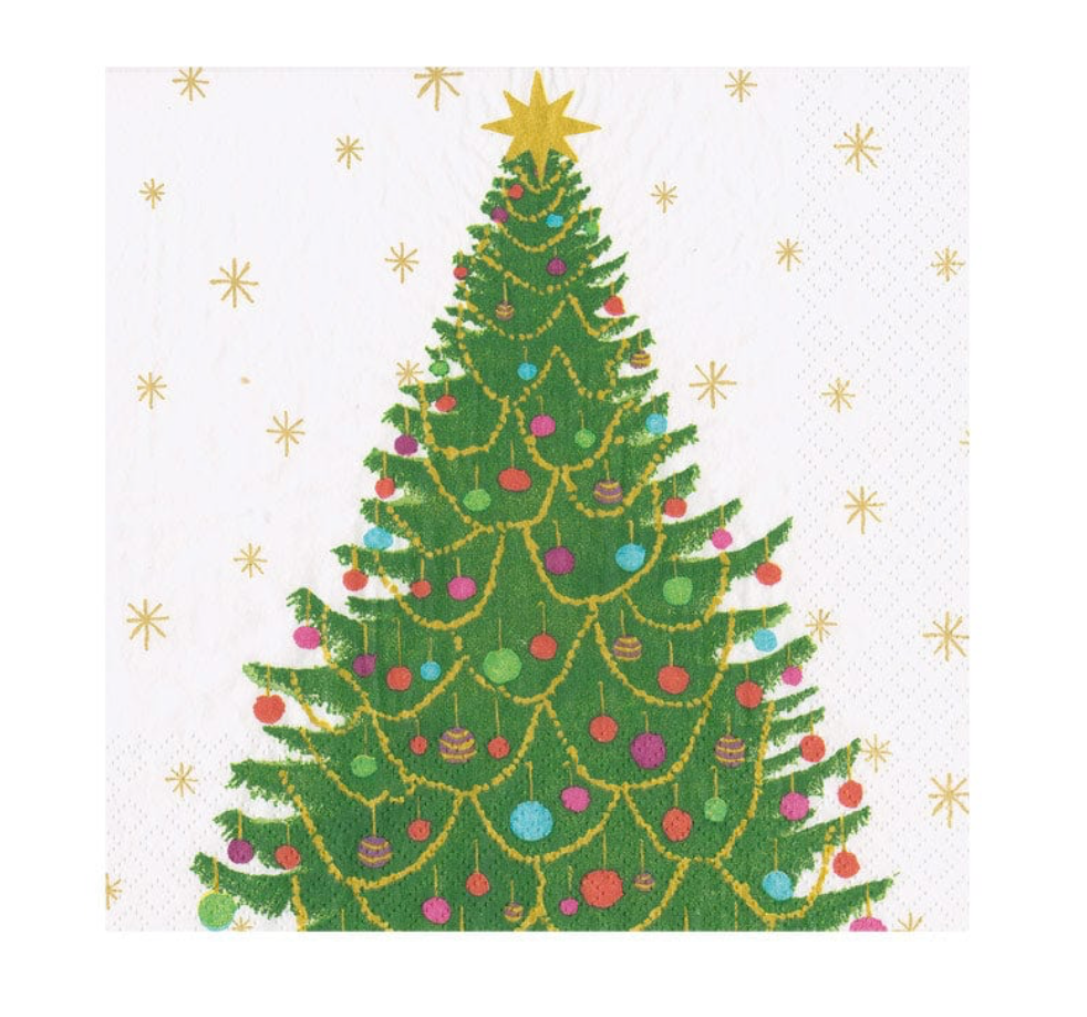 Merry And Bright Cocktail Napkins