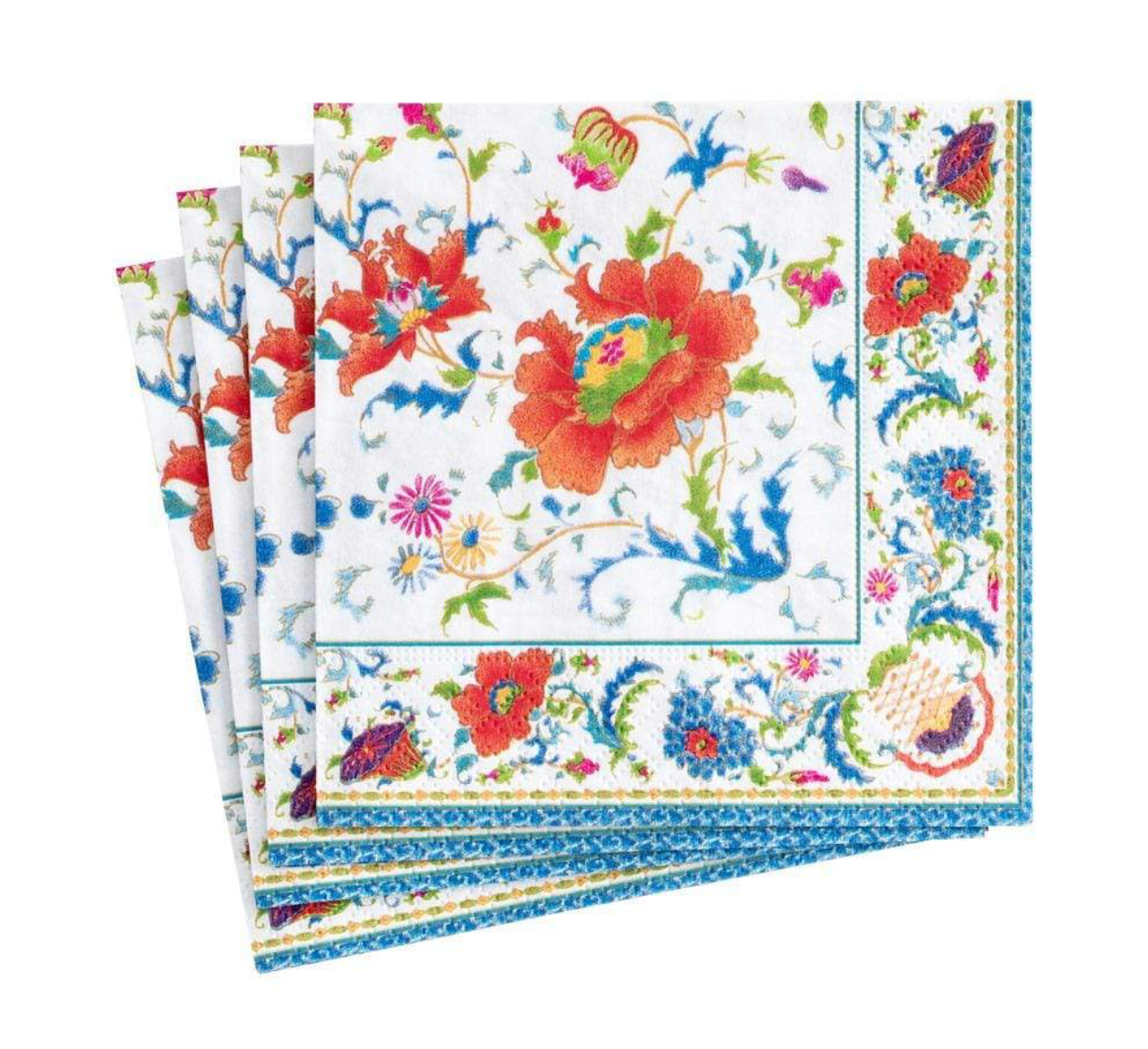 Chinese Ceramic Paper Luncheon Napkins