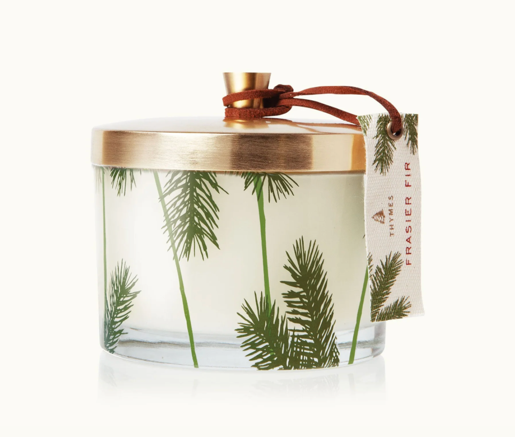 Frasier Fir Poured Candle, Pine Needle 3-Wick