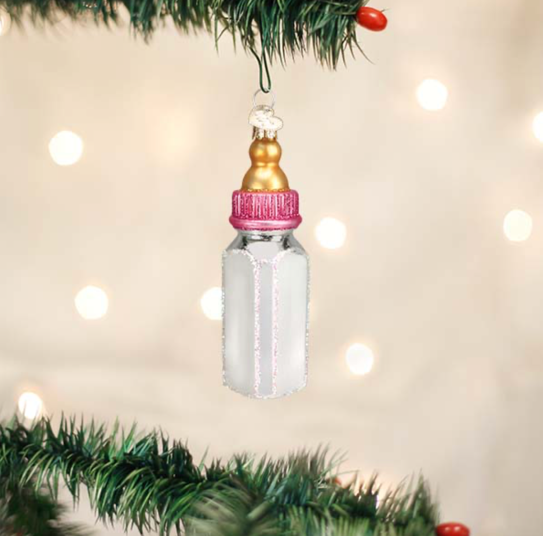 Baby Bottle Ornament