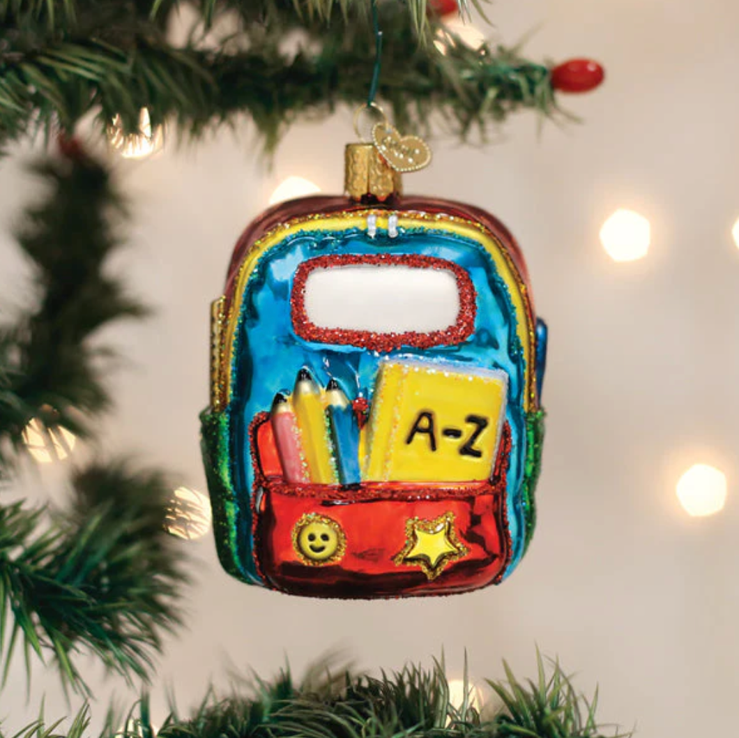 First Day Of School Ornament