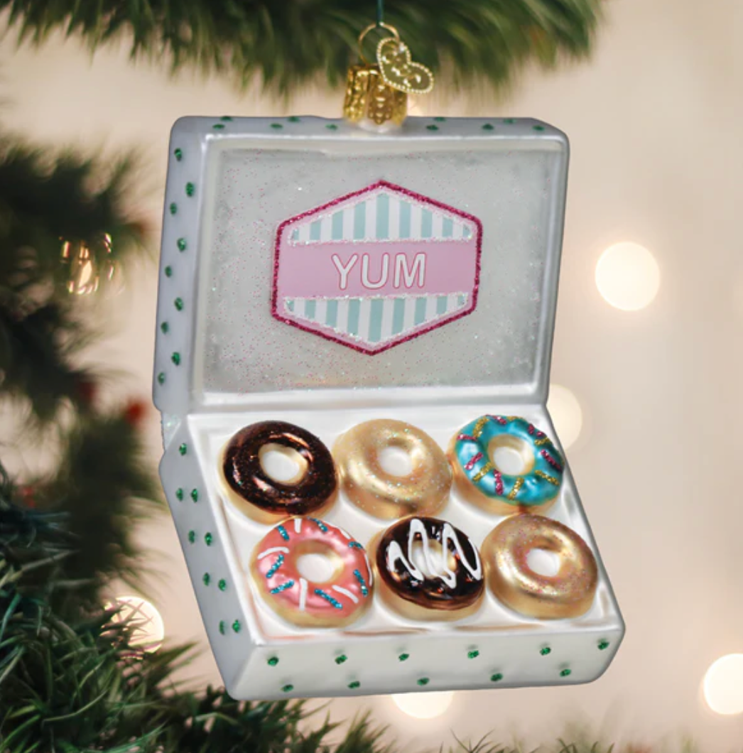 Box Of Donuts Ornament