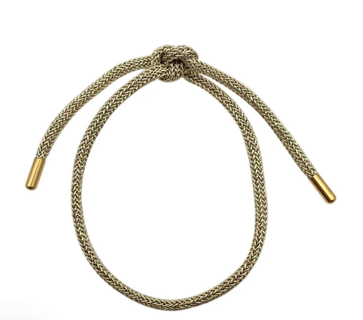 Gold Lurex Bracelet Cord