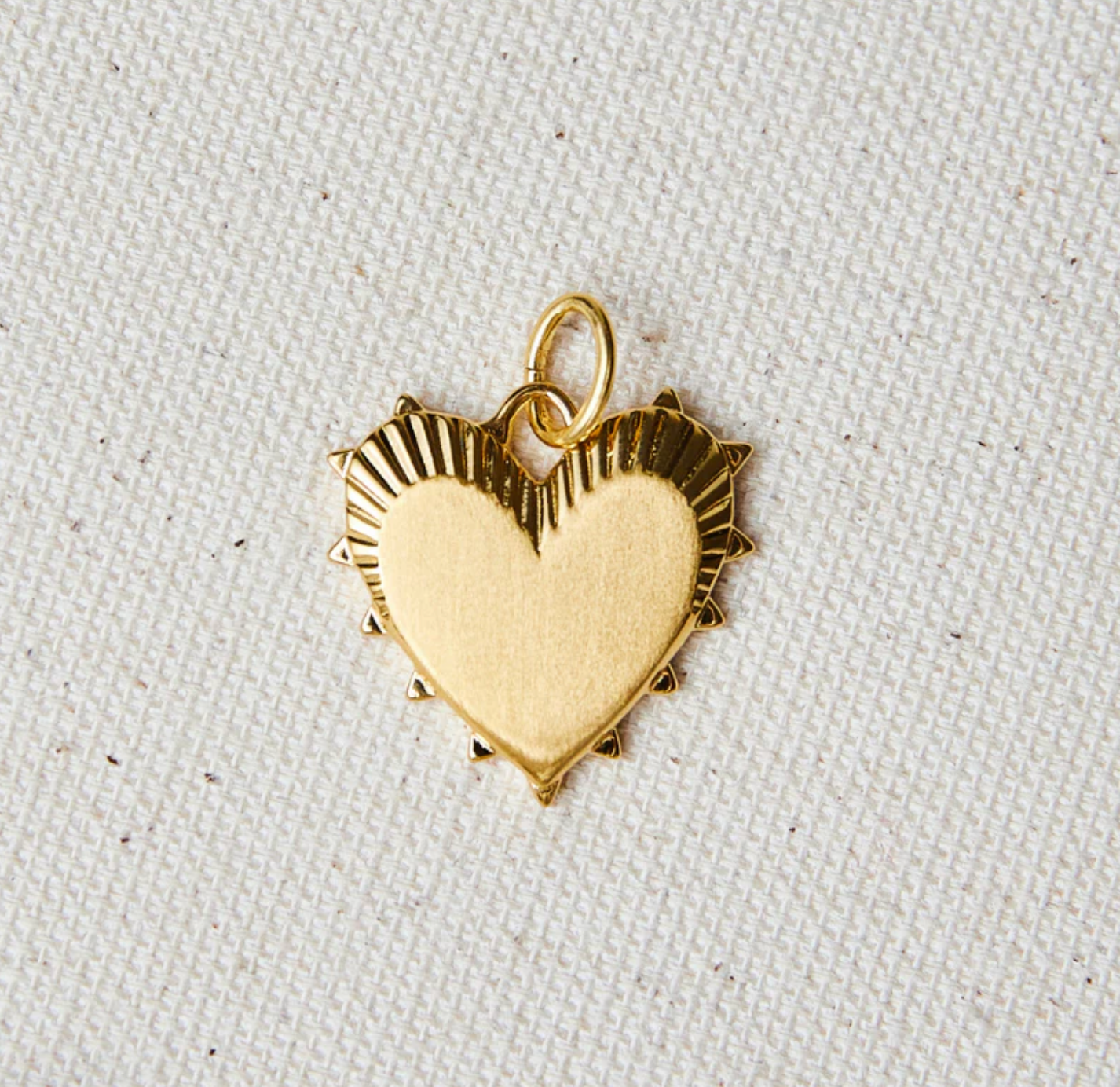 Small Heart of Gold Charm