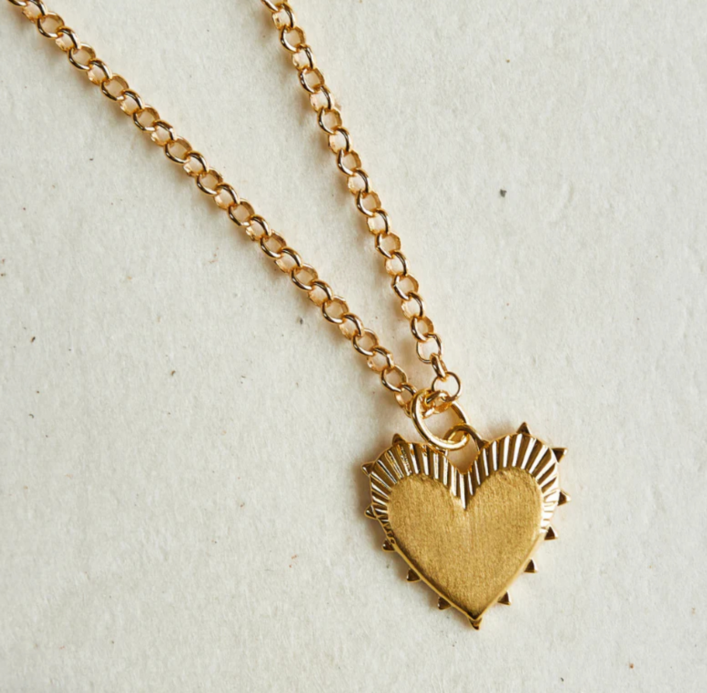 Small Heart of Gold Charm