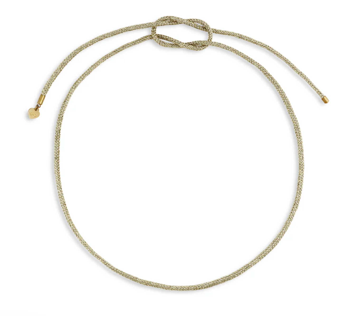 Gold Lurex Necklace Cord