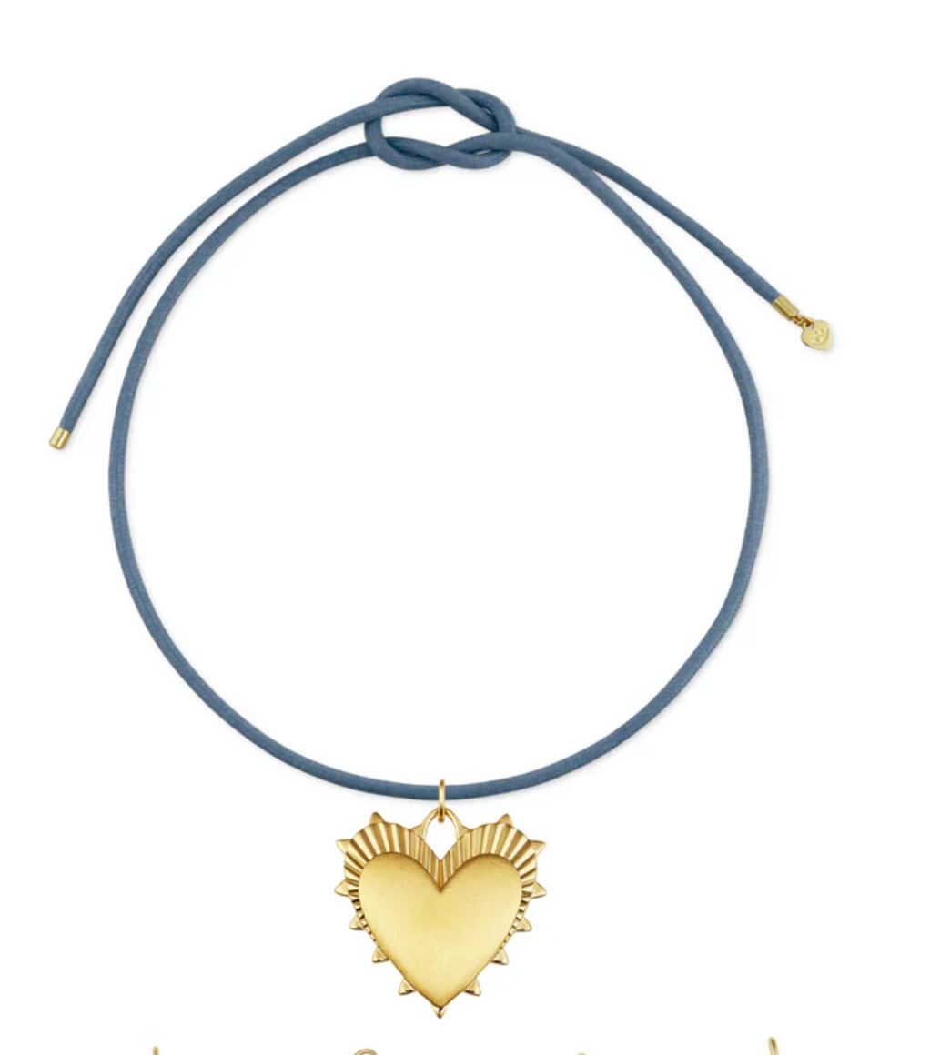Slate Blue Necklace Cord
