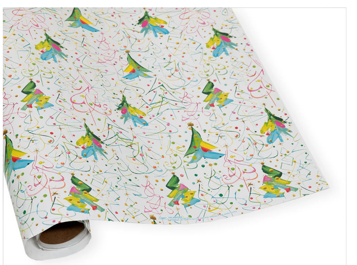 Pop Christmas Wrapping Paper