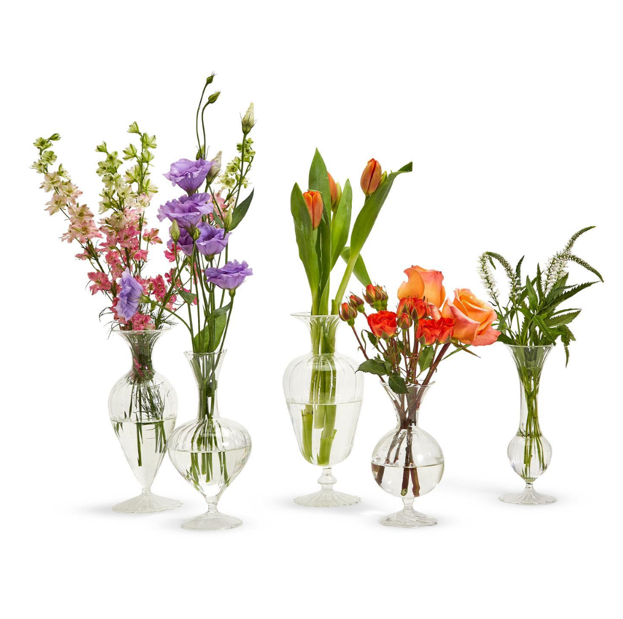 Verre Fluted Vases