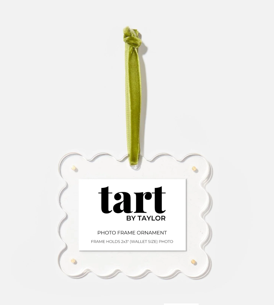 Clear Frame Ornament