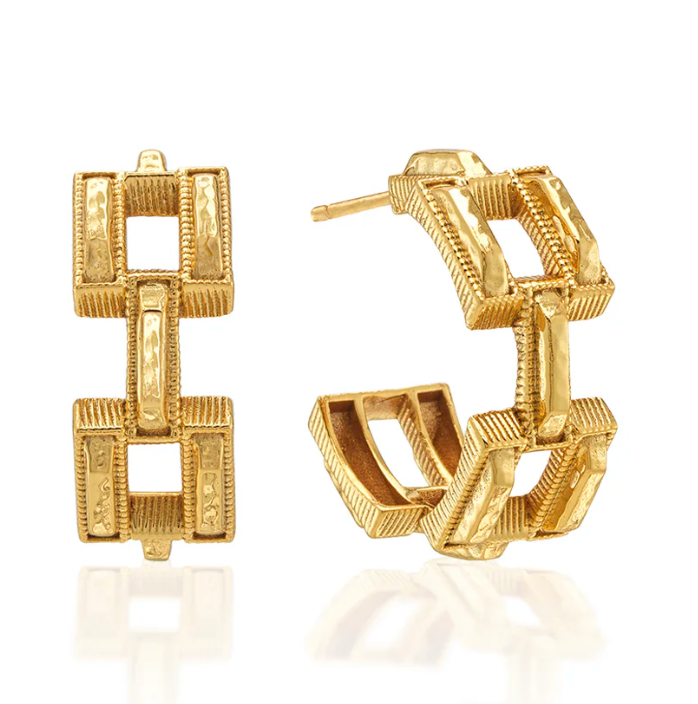 Pathway Hoop Earrings