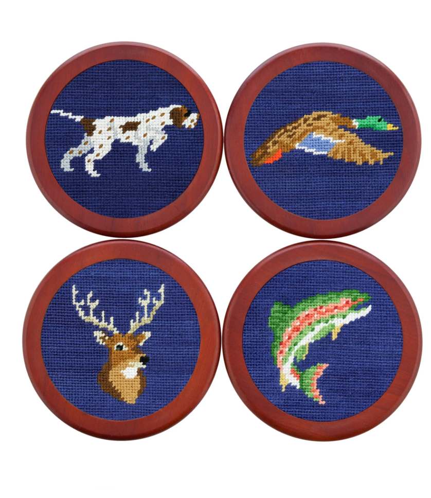 Southern Sportsman Coasters (Classic Navy)