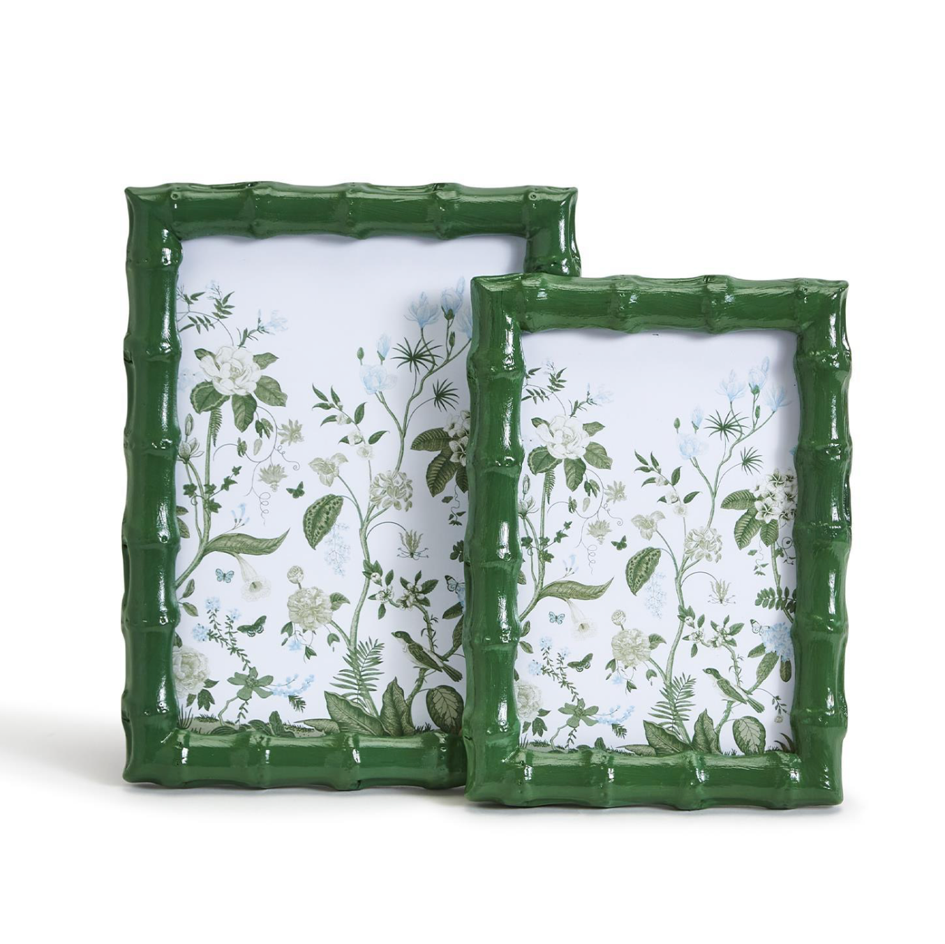 Green Bamboo Photo Frames