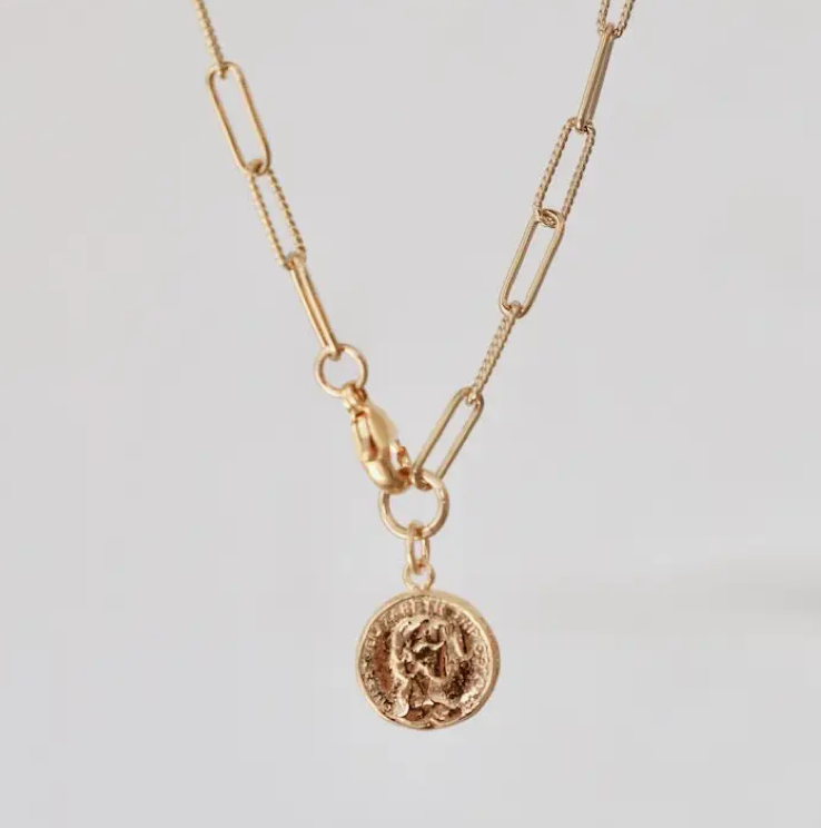 Lora Coin Necklace