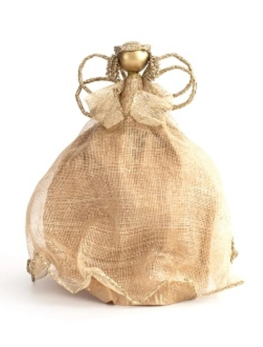 Sinamay Twine Angel Tabletop/Tree Topper