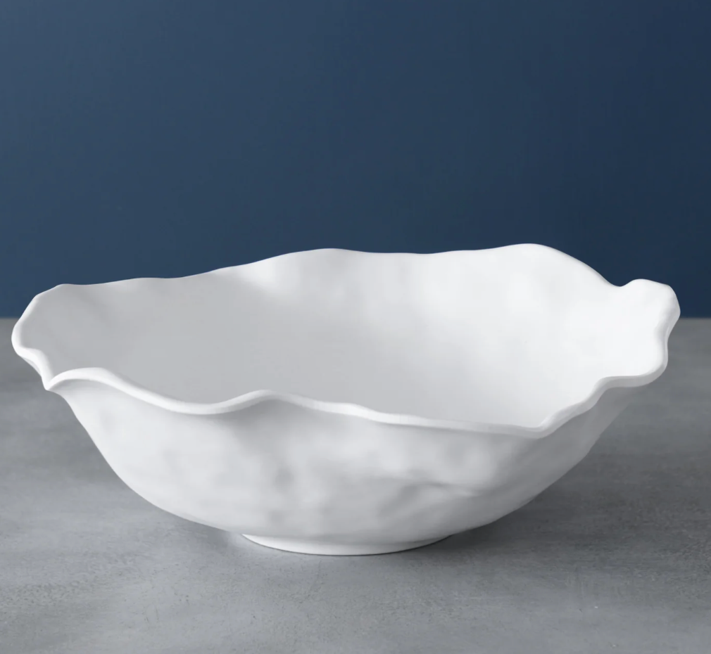 VIDA Nube Large Round Bowl (White)
