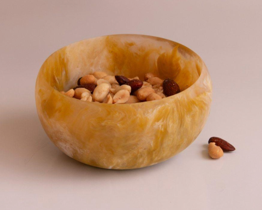 RESIN Sorbet Mini Round Bowl in Matcha