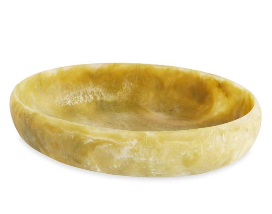 RESIN Sorbert Large Oval Bowl (Matcha)